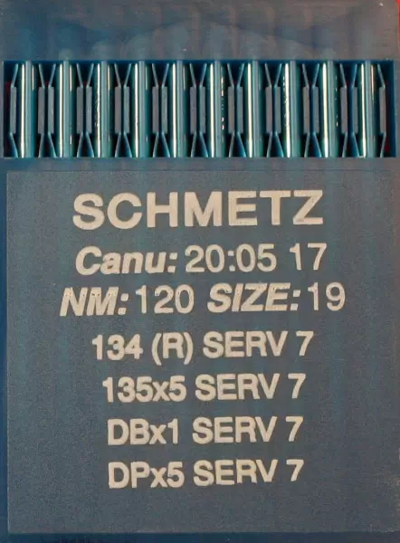 Schmetz 134 (R) SERV 7 Stärke 120