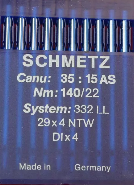 Schmetz 332 LL Stärke 140