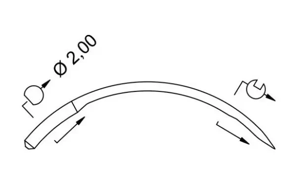 Schmetz 468 EL SERV 1 Z10 STAERKE 150