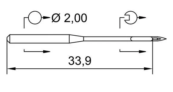 Schmetz 134 K STAERKE 100