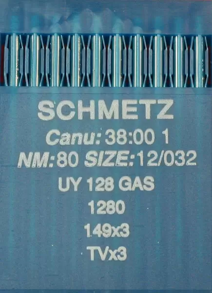 Schmetz UY 128 GAS Stärke 80