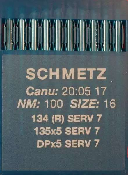 Schmetz 134 (R) SERV 7 Stärke 100